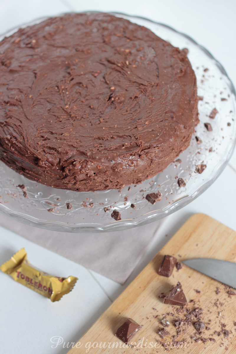 Gâteau moelleux au Toblerone - Pure Gourmandise