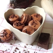 macarons chocolat