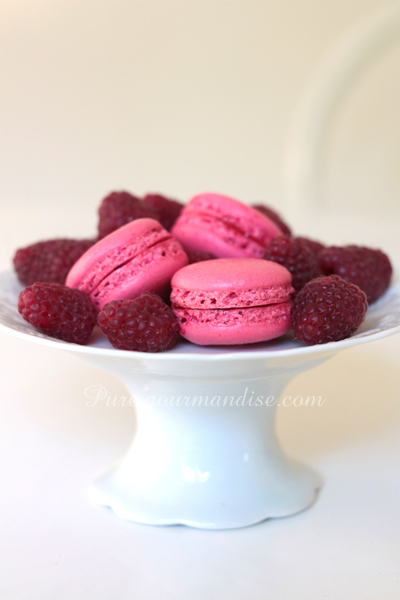 Recette Macarons à la framboise