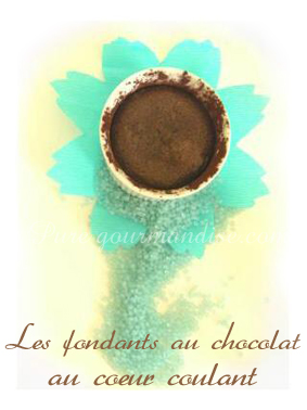 fondants coeur coulants chocolat bailey