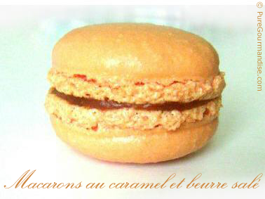 macarons caramel beurre salé