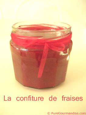 confiture de fraises