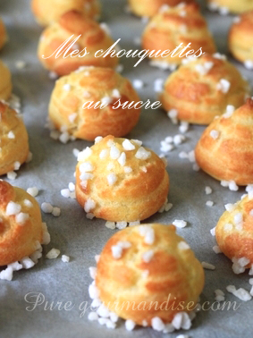 chouquettes au sucre