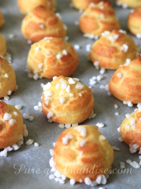 Chouquettes au sucre - www.puregourmandise.com