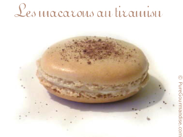 macarons au tiramisu