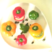 mini poivrons farcis