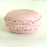 macarons rose litchi