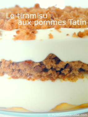 tiramisu aux pommes tatin