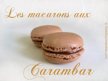 macarons aux carambar