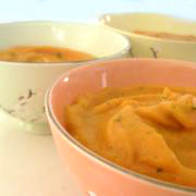 purée patates douces lait coco 