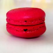 macarons à la fraise