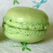 macarons poire thé
