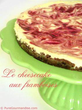 cheesecake aux framboises