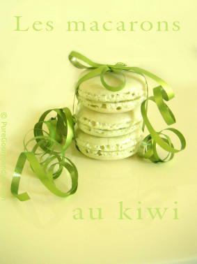 macarons au kiwi