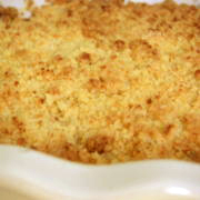crumble tatin pommes amarettis