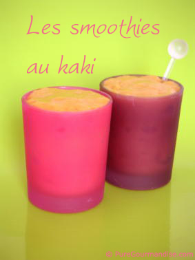 smoothies au kaki