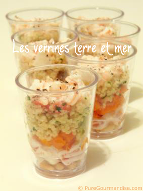 verrines terre et mer