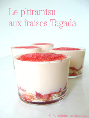 tiramisu fraise tagada