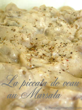 piccata de veau marsala