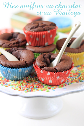 muffins chocolat bailey