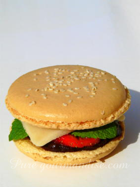 mac'arons macarons hamburgers