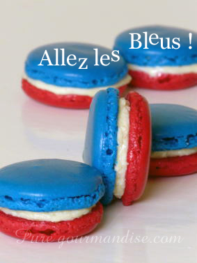 macarons tricolores