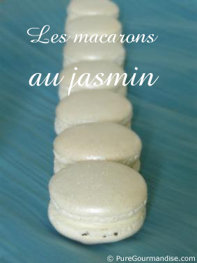 macarons au jasmin