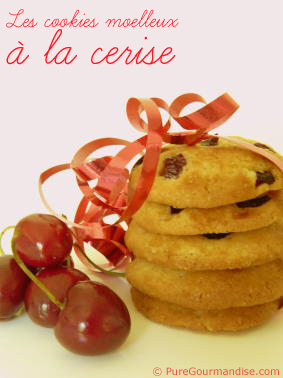 cookies à la cerise