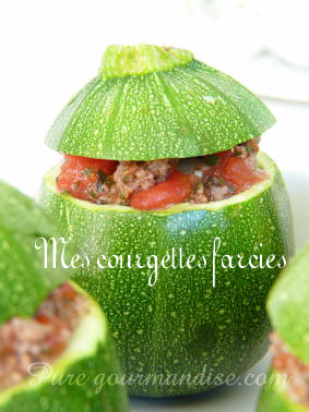 courgettes rondes farcies