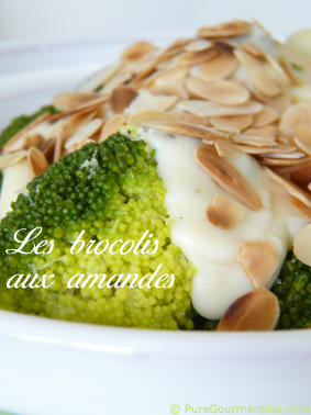 brocolis aux amandes