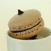 macarons chocolat au lait