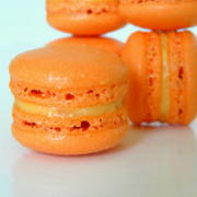 macarons oranges confites