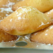 madeleines fleur d'oranger