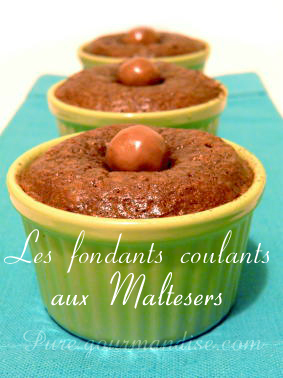 fondants coulants maltesers
