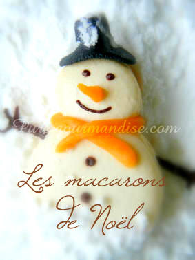 macarons au chocolat au lait