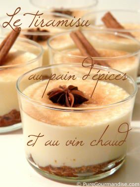 recette tiramisu pain d'epice orange