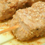 brochettes thon sésame gomasio