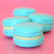 macarons menthe forte