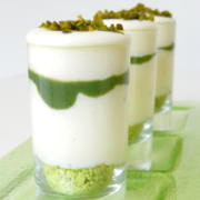 trifles verts pistache macaron