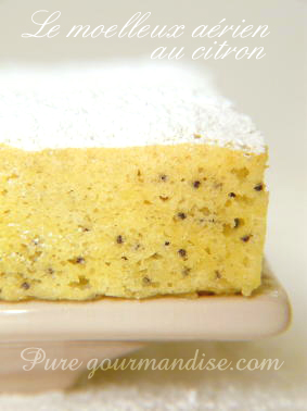 moelleux a&eacute;rien citron