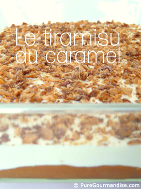 recette tiramisu daim caramel