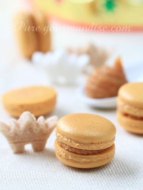 macarons des rois frangipane