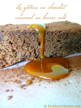 gateau chocolat caramel beurre salé