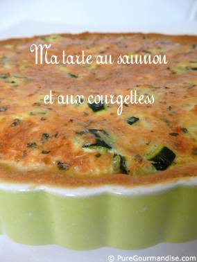 tarte saumon courgette