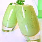 crème concombre avocat