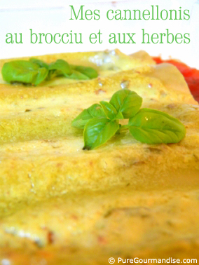 cannelloni brocciu herbes