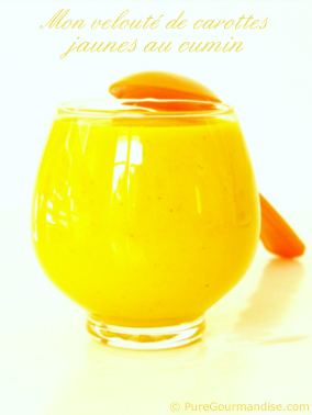 velouté carottes jaunes cumin
