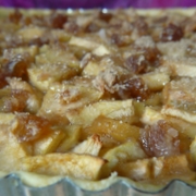 tarte pommes marrons