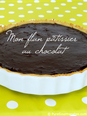 flan patissier chocolat