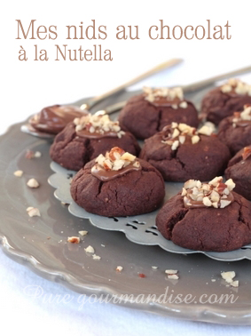 nids chocolat nutella
